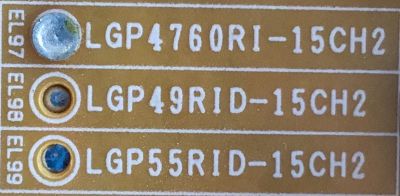 KIT DE TARJETAS PARA TV LG / MAIN EBT63481916 / EAX66226904 / FUENTE EAY63689101 / EAX66203101 /  LGP4760RI-15CH2 / T-CON 6871L-3630C / 6870C-0481A / 3630C / PANEL LC490DUE (MG)(A6) / MODELO 49LF5500-UA.BUSYLJR - Imagen 4